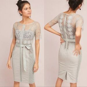 Byron Lars Beguile Anthropologie Carissima Sheath Dress